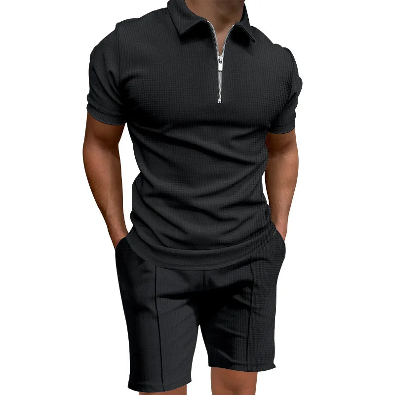 2 Piece   Polo Shirt Set