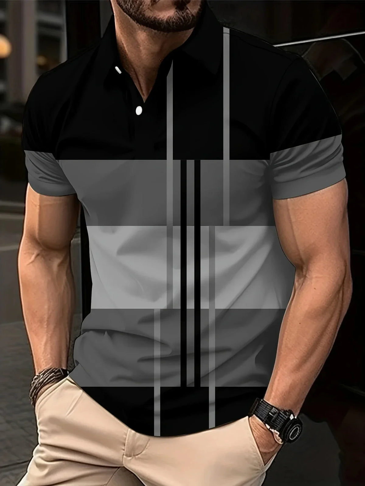 Golf Stripe Polo